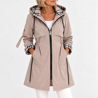 Adalina | Cappotto impermeabile con zip