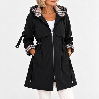 Adalina | Cappotto impermeabile con zip