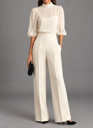 Nadie™ | Set Elegante in Tre Pezzi