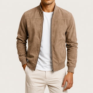 Kaltberg™ – Giacca in pelle scamosciata