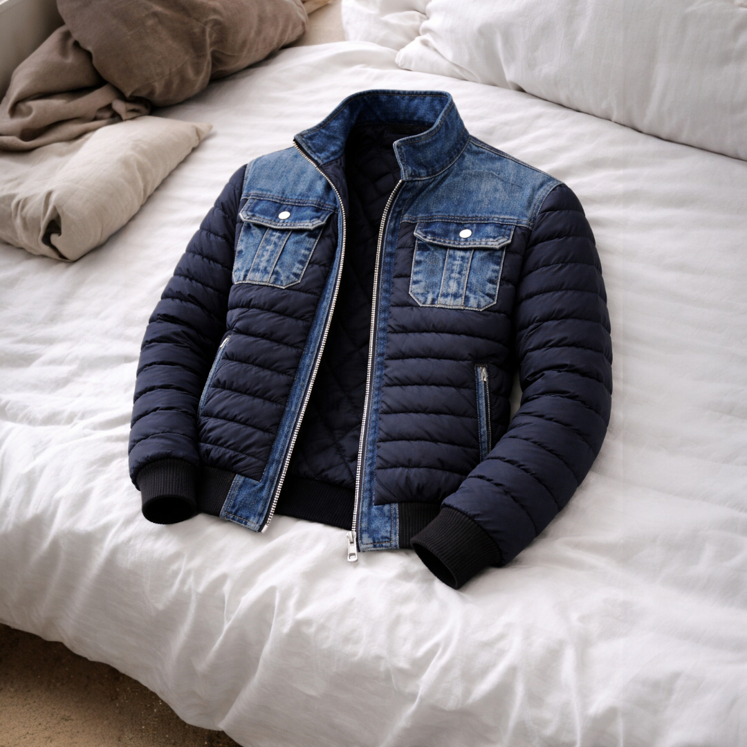 Florenzi | Giacca doppia denim classica
