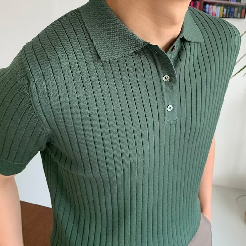 GIMCHEON Maglietta Polo in Maglia