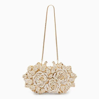 Luna Spark | Pochette con strass