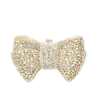 Ora | Pochette con strass