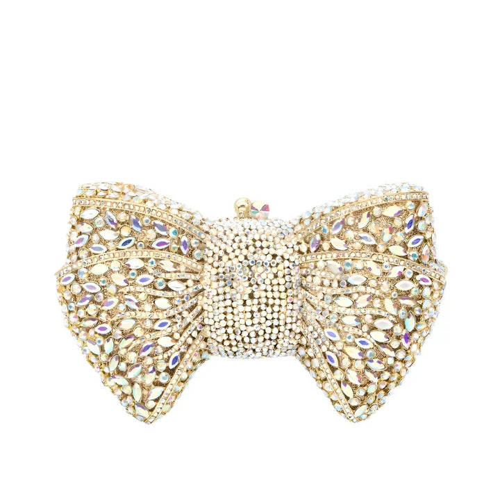 Ora | Pochette con strass