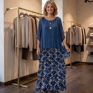 Lara | Abito maxi elegante e fluido