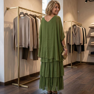 Lara | Abito maxi elegante e fluido
