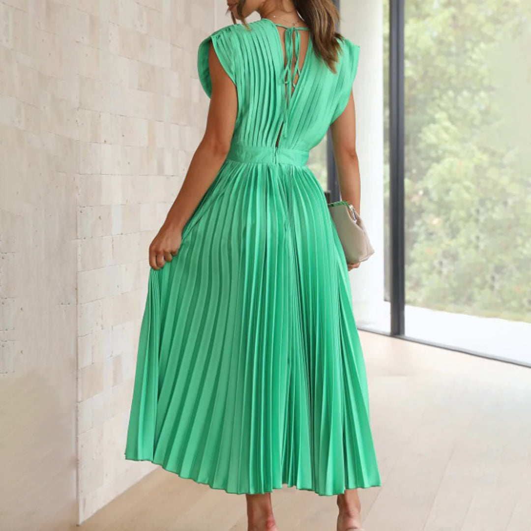 Marni | Abito midi plissettato senza tempo