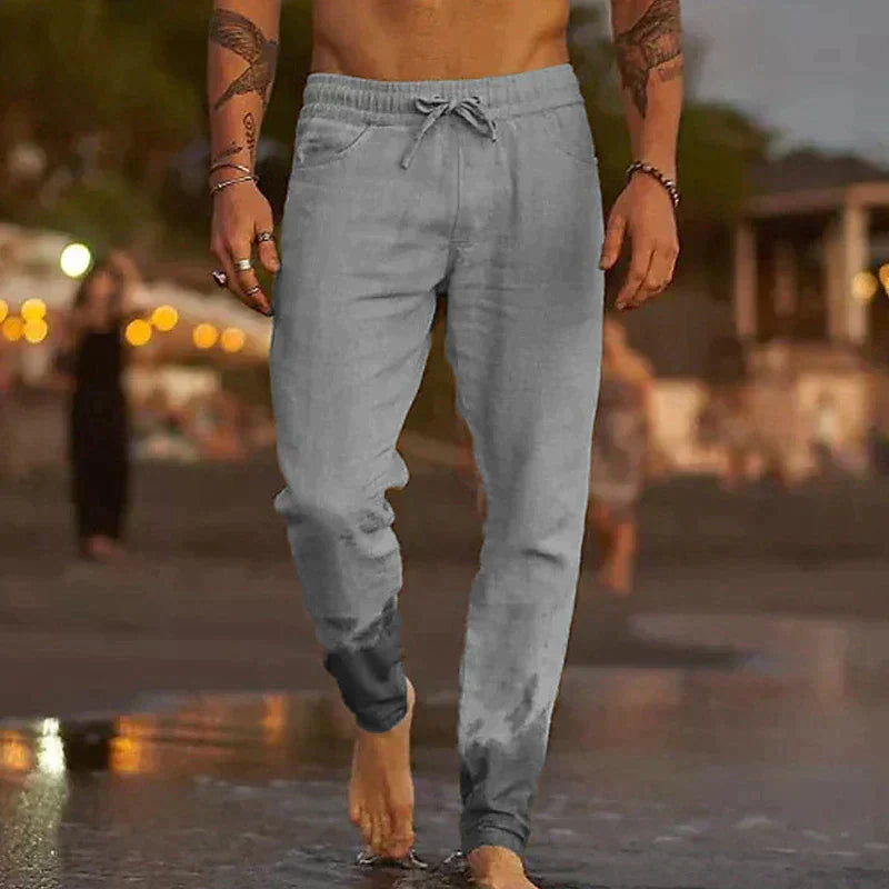 Pantaloni da Spiaggia in Lino CAPRI
