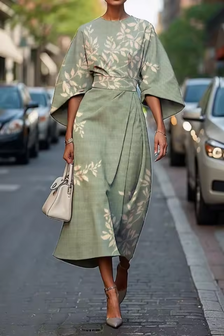 Celeste | Abito floreale elegante