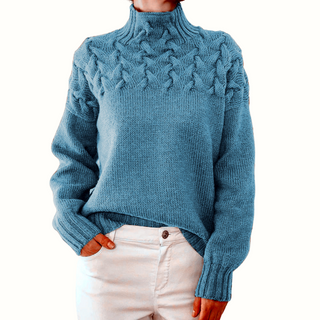 Elvira | Caldo dolcevita lavorato a maglia