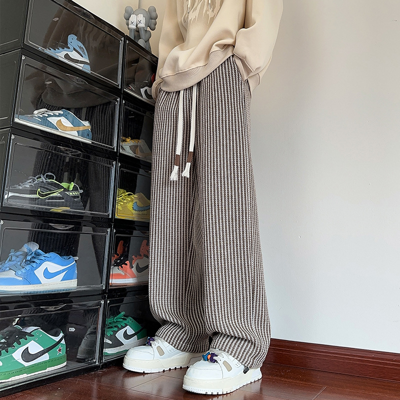 Xaviera | Pantaloni in felpa moderni a righe
