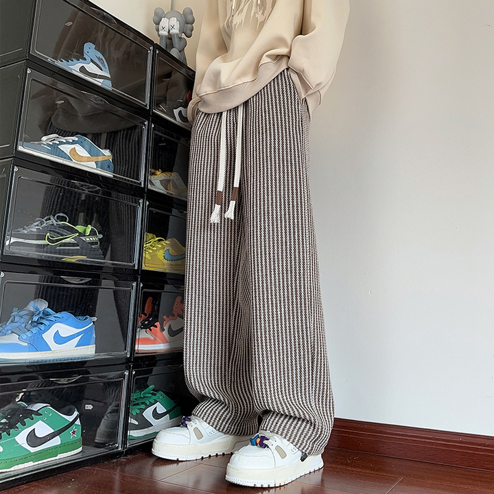 Xaviera | Pantaloni in felpa moderni a righe