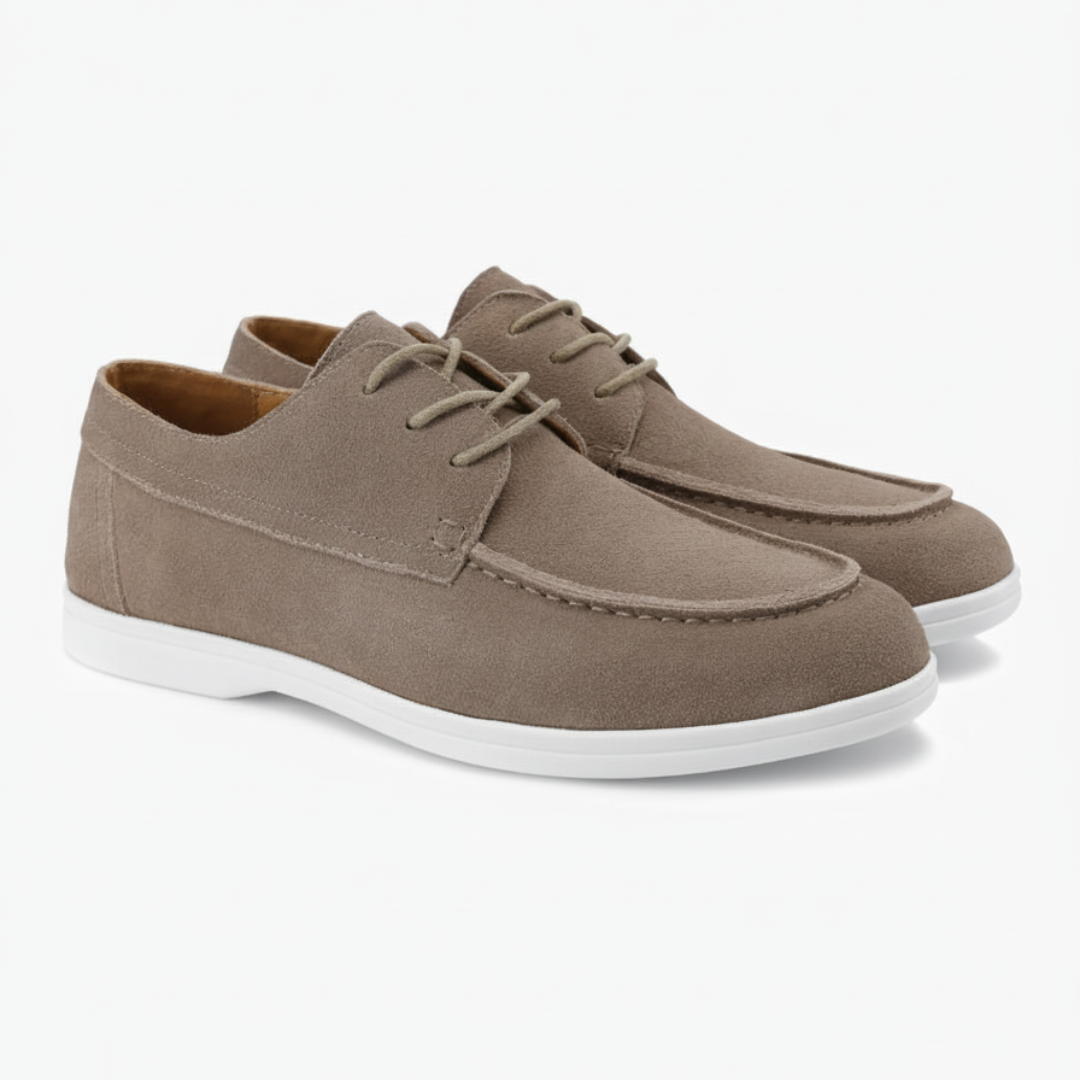 Scarpe in Camoscio Premium con Lacci