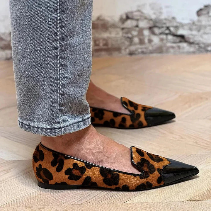 Jolanda | Ballerine animalier raffinate