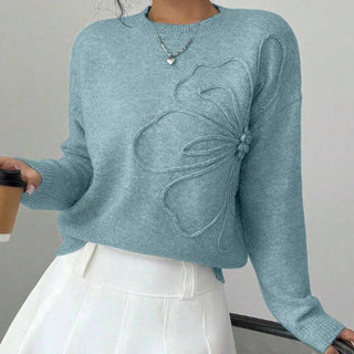 Floraine | Maglione morbido fiorito
