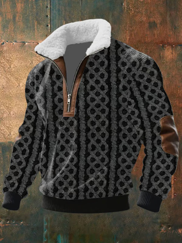 CAMICIA RITS CON COLLO ALTO E FODERA