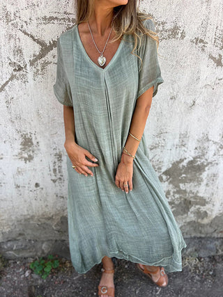 Elisabetta | Abito casual con scollo a V