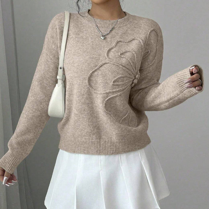 Floraine | Maglione morbido fiorito