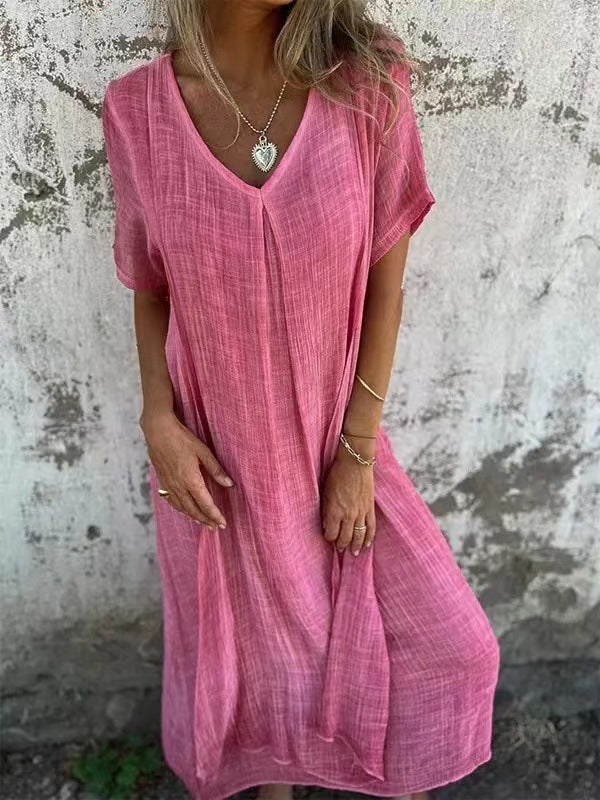 Elisabetta | Abito casual con scollo a V