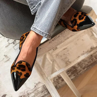 Jolanda | Ballerine animalier raffinate