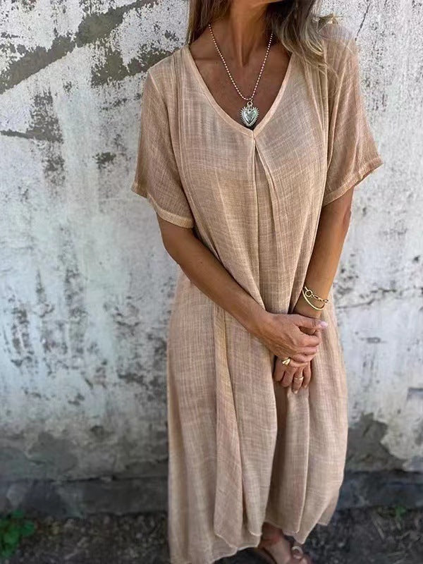 Elisabetta | Abito casual con scollo a V