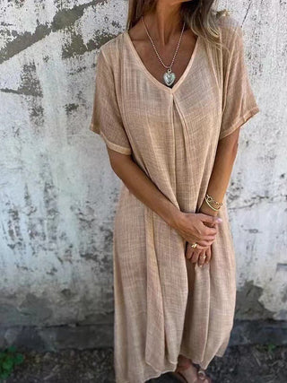 Elisabetta | Abito casual con scollo a V