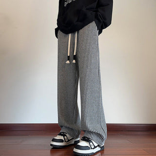 Xaviera | Pantaloni in felpa moderni a righe