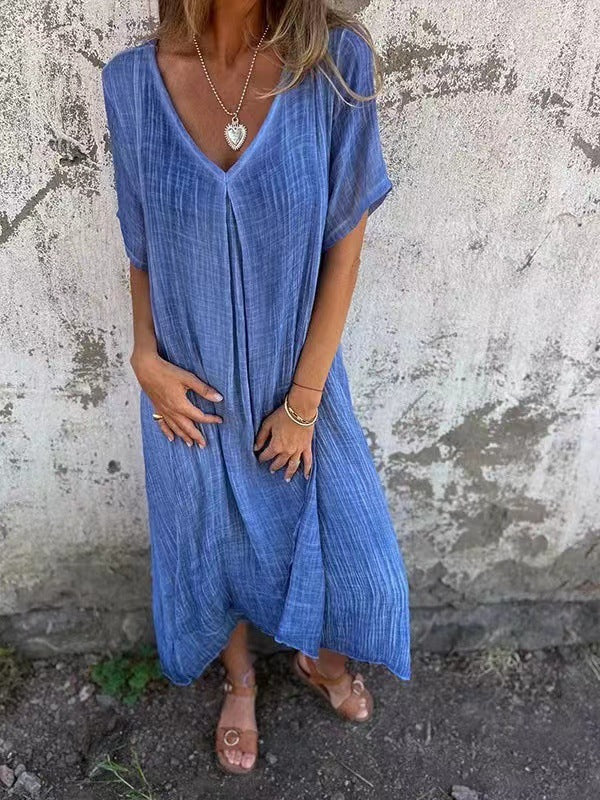 Elisabetta | Abito casual con scollo a V