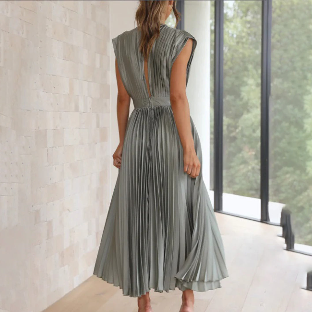 Marni | Abito midi plissettato senza tempo