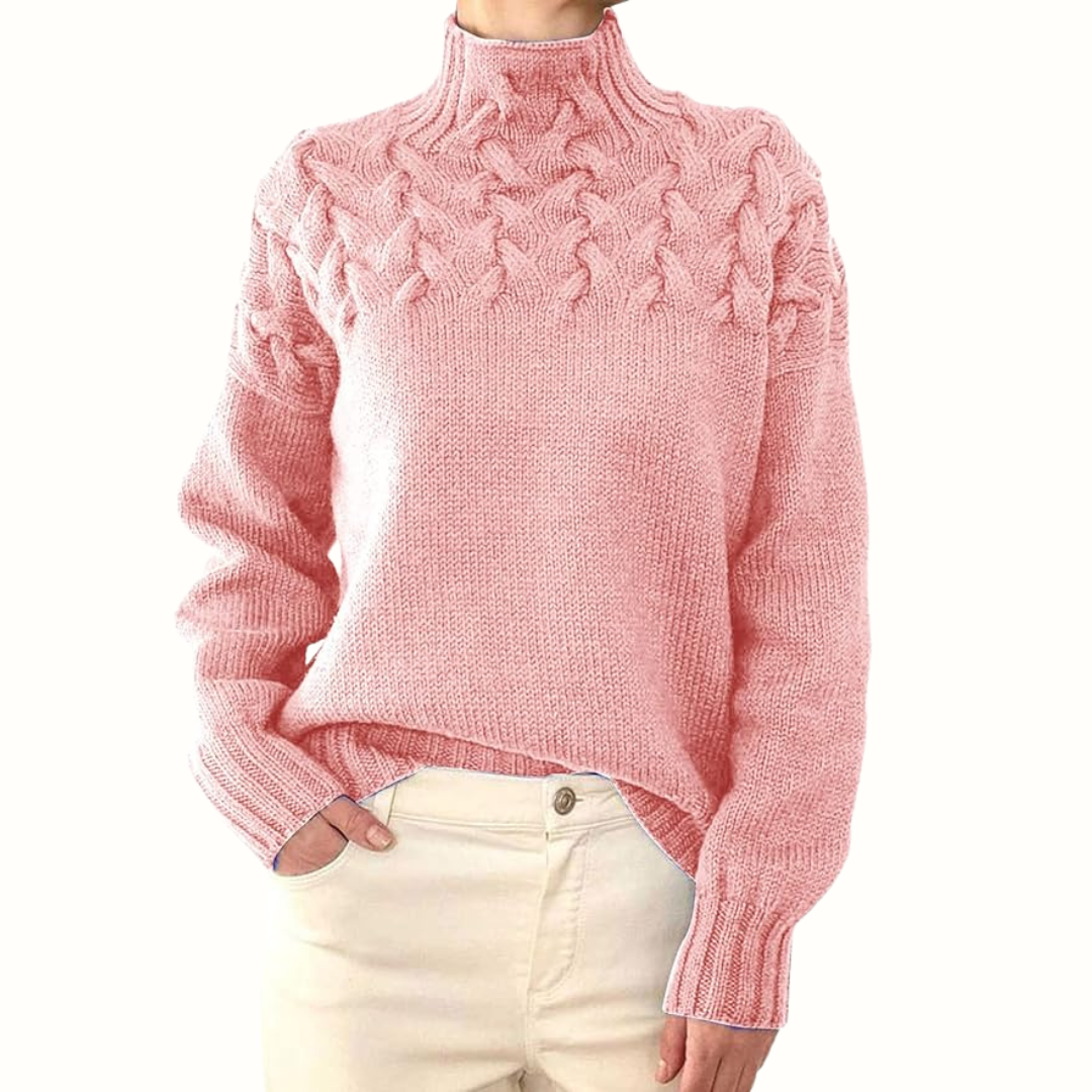 Elvira | Caldo dolcevita lavorato a maglia