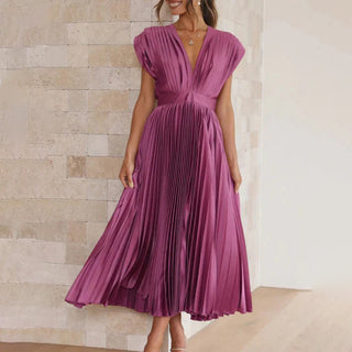 Marni | Abito midi plissettato senza tempo