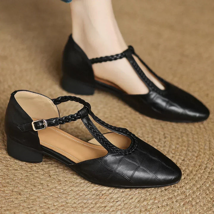 Clara | Scarpe Mary Jane in pelle ortopedica