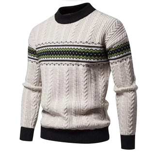 Jongman™ | Maglione Etnico e Lavorato a Maglia Premium