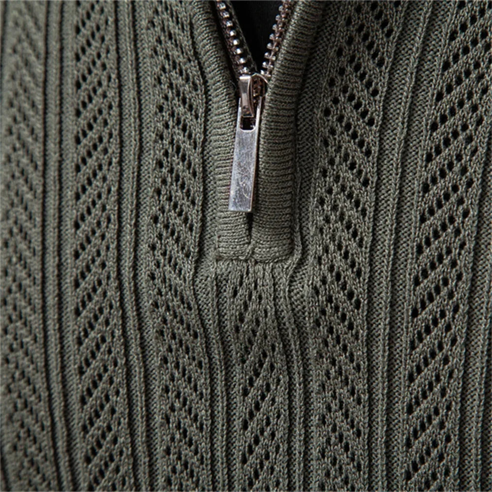Jongman™ | Polo Slim-Fit e Casual con Zip
