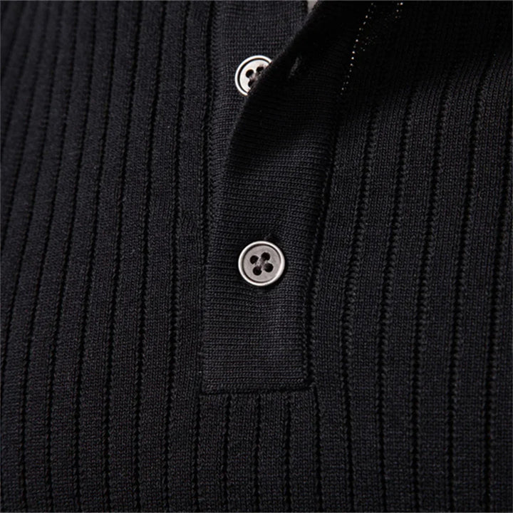 Jongman™ | Polo Invernale Casual Con Bottoni