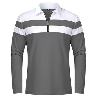 Jongman™ | Polo a Righe con Zip
