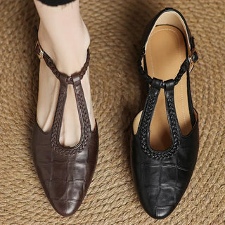 Clara | Scarpe Mary Jane in pelle ortopedica