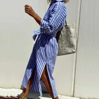 Sophie | Abito camicia elegante a righe