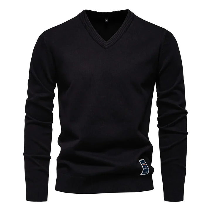 Jongman™ | Maglione da Uomo in Cotone con Collo a V