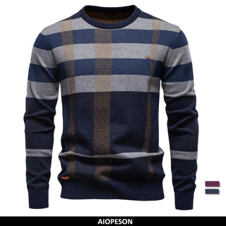 Jongman™ | Maglione di Cotone Lussuoso e a Righe