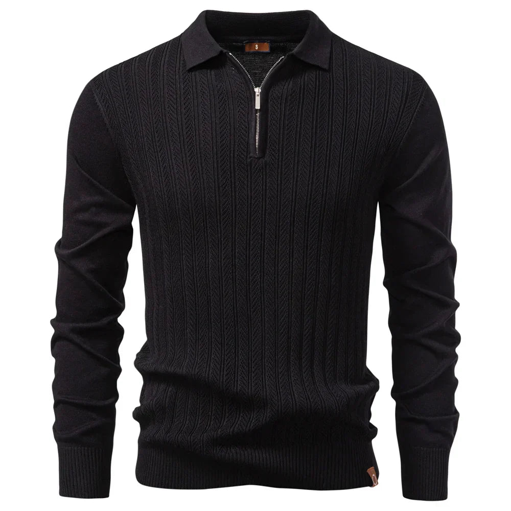 Jongman™ | Polo Slim-Fit e Casual con Zip