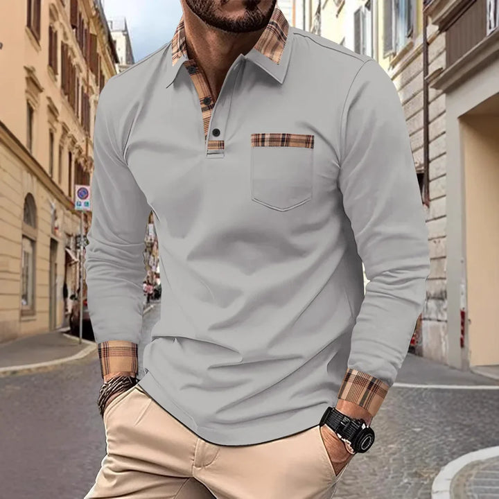 Jongman™ | Camicia a Quadri con Maniche Lunghe