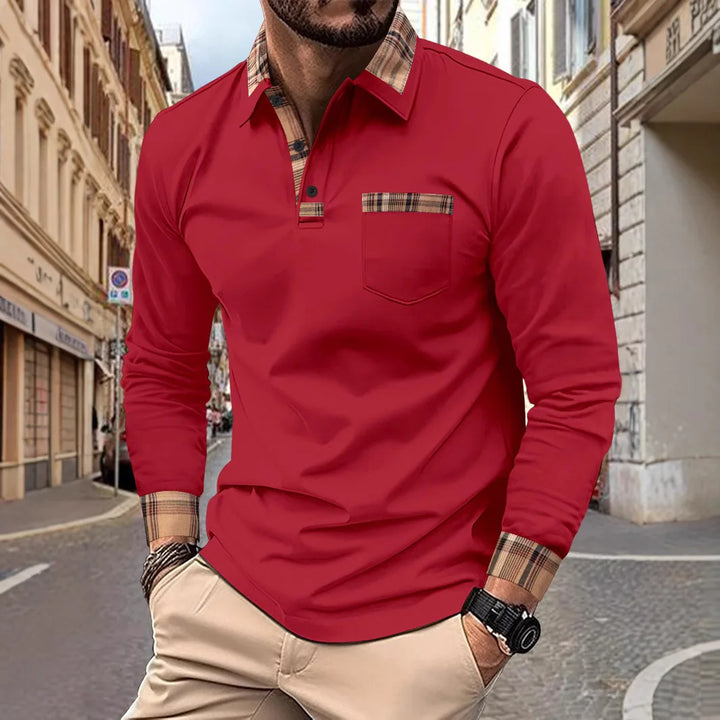 Jongman™ | Camicia a Quadri con Maniche Lunghe