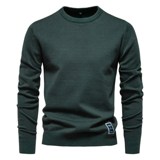 Jongman™ | Maglione Casual con Collo Rotondo