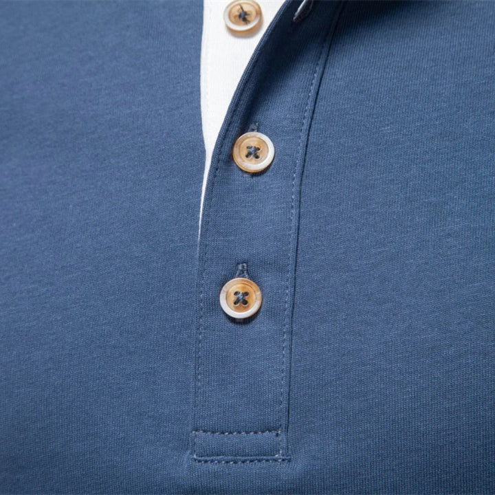 Jongman™ | Camicia Henley da Uomo con Maniche Lunghe