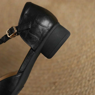 Clara | Scarpe Mary Jane in pelle ortopedica