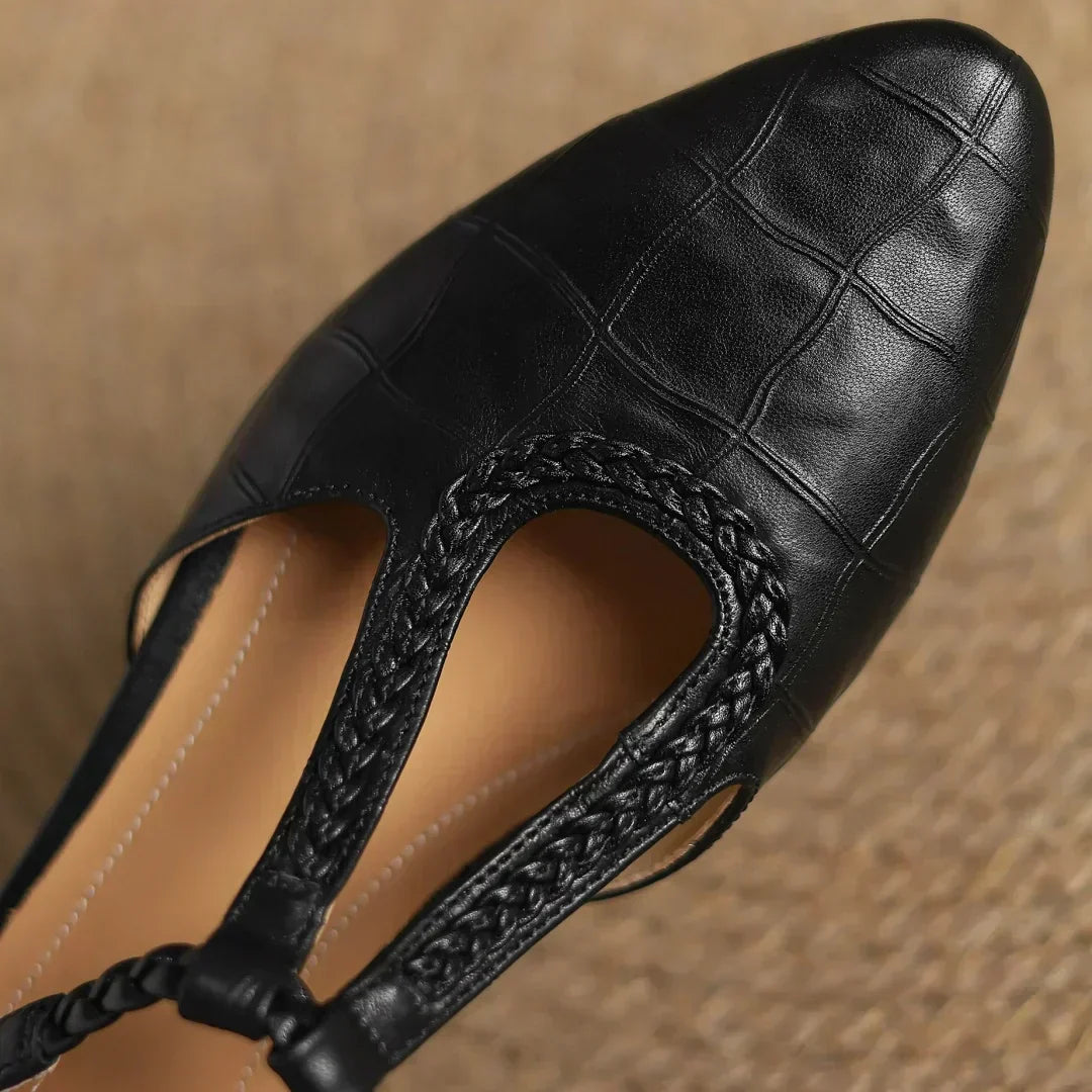 Clara | Scarpe Mary Jane in pelle ortopedica