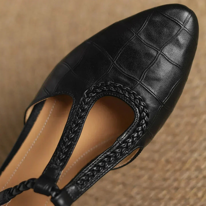 Clara | Scarpe Mary Jane in pelle ortopedica