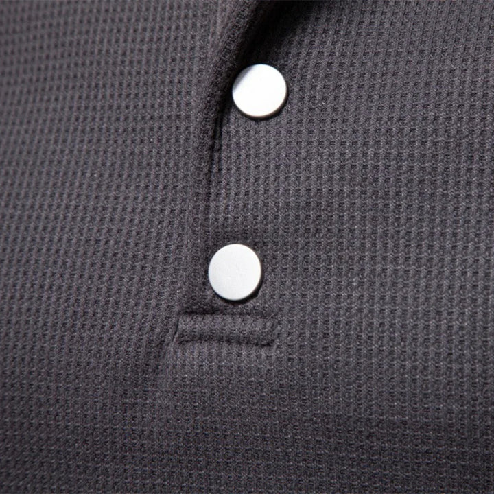 Jongman™ | Felpa Fleece con Design a Bottoni